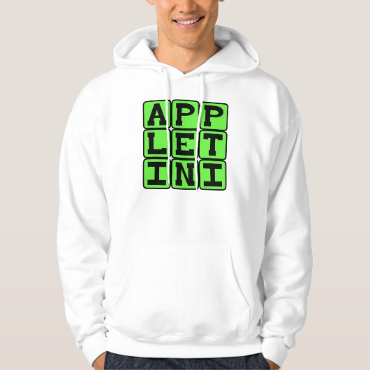 Appletini, Flavored Martini Hoodie (Vorderseite)