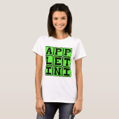 Appletini, Flavored Martini T-Shirt (Vorne ganz)