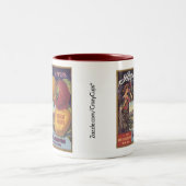 Appleton Apfel-Frucht-Aufkleber Zweifarbige Tasse (Mittel)