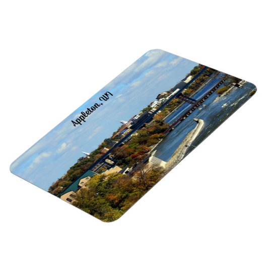 Appleton, landschaftliches WI-Foto Magnet (Linke Seite)