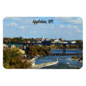 Appleton, landschaftliches WI-Foto Magnet (Horizontal)