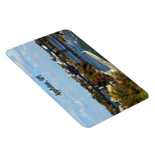 Appleton, landschaftliches WI-Foto Magnet (Rechte Seite)