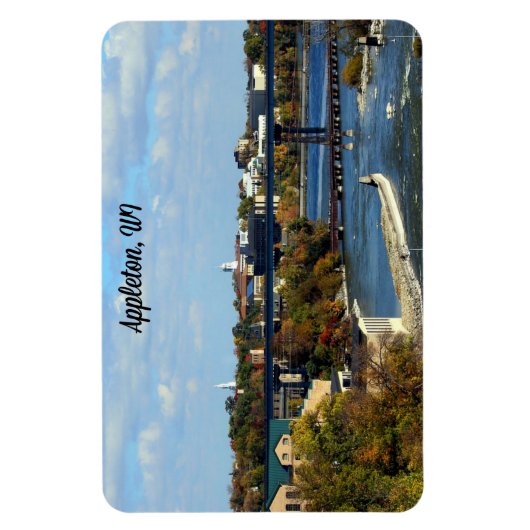 Appleton, landschaftliches WI-Foto Magnet (Vertikal)