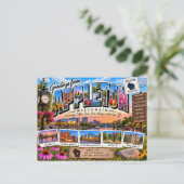 Appleton Wisconsin Postkarte (Stehend Vorderseite)