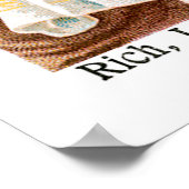 Appletons Tee Vintages Getränk und Kunst Poster (Ecke)