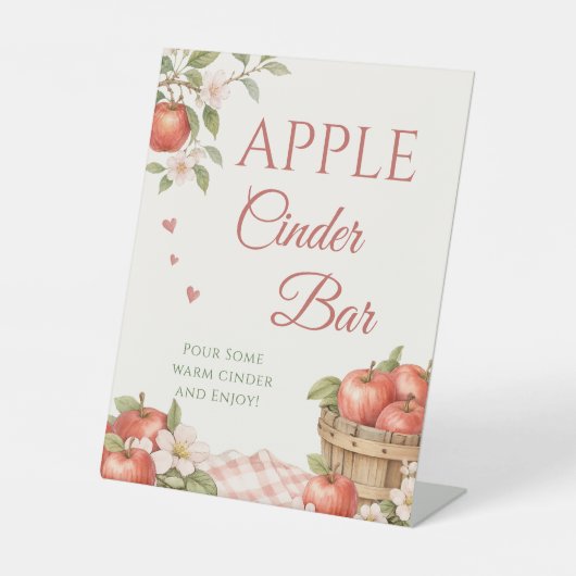 Appley EVER AFTER Apple Cinder Bar Sockelschild (Vorderseite)