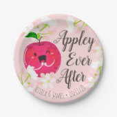 Appley ever After - Apple Puff Pappteller (Vorderseite)