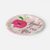 Appley ever After - Apple Puff Pappteller (Schrägansicht)