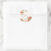 Appley EVER AFTER Brautparty  Runder Aufkleber (Tasche)