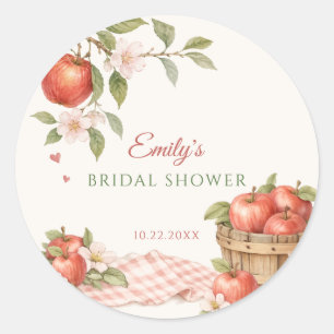 Appley EVER AFTER Brautparty  Runder Aufkleber