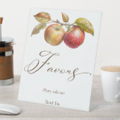 Appley immer nach Apfelfall Brautparty bevorzugt Sockelschild (In Situ)