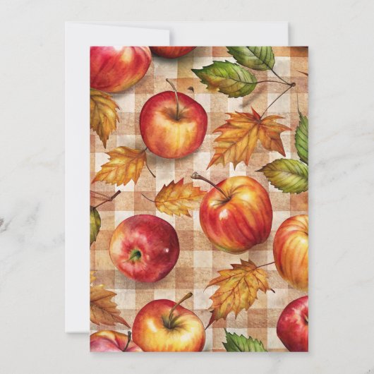 Appley immer nach Apfelfall Brautparty Einladung