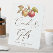 Appley immer nach Apfelfall Brautparty Geschenke Sockelschild (In Situ)