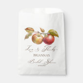 Appley immer nach Apfelfall Brautparty Gunst Geschenktütchen (Vorderseite)