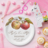 Appley immer nach Apfelfall Brautparty Pappteller (Party)