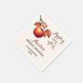 Appley immer nach Fall Brautparty Serviette (Ecke)