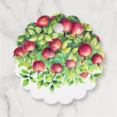 Appley je nach Apple Fall Brautparty Geschenkanhänger (Rückseite)