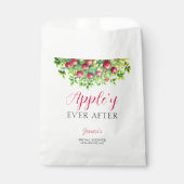 Appley je nach Apple Fall Brautparty Geschenktütchen (Vorderseite)