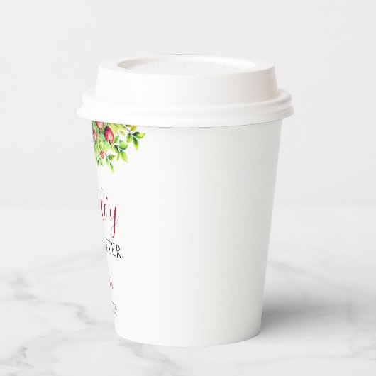 Appley je nach Apple Fall Brautparty Pappbecher (Links)