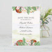 Appley je nach Apple Wedding Save The Date (Stehend Vorderseite)