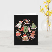 Applied Behaviour Analyst Lehrer Xmas Schule Psych Karte (Gelbe Blume)