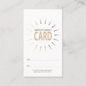 appointment rainbowBurst Terminkarte (Vorderseite)