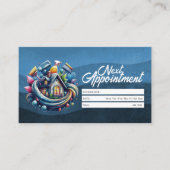 Appointment Reminder House Cleaning Housekeeping Visitenkarte (Vorderseite)