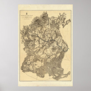 Appomattox Gerichtsgebäude, Virginia Poster