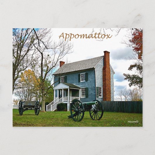 Appomattox Peer House Postkarte (Vorderseite)