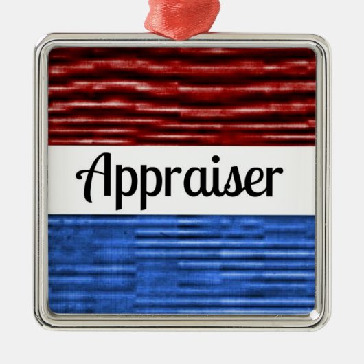 Appraiser Patriotic Weihnachtsschmuck (Vorne)