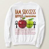 APPRÄZISIERUNG SWEATSHIRT (Design Rückseite)