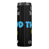 Appreciate And Thank God For Every Single Day Thermosbecher (Rückseite)