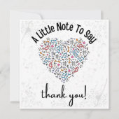 Appreciator Card für benutzerdefinierte Musiklehre (Vorderseite)