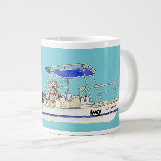 AppreciOCEAN Jumbo-Tasse (Vorderseite Rechts)