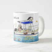 AppreciOCEAN Jumbo-Tasse (Vorderseite Rechts)