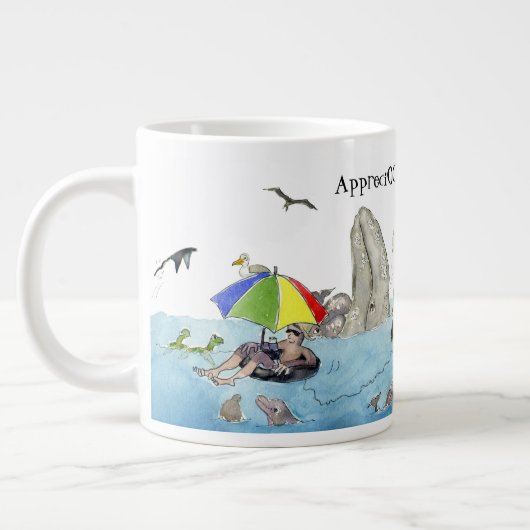AppreciOCEAN Jumbo-Tasse (Links)