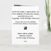 Approach the Night Karte (Rückseite)