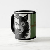 Approachable Wolf : Half Wolf ( Faith Edition) Tasse (Vorderseite Links)