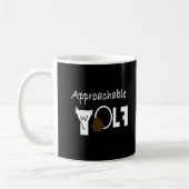 Approachable Wolf Mug by JHT  Kaffeetasse (Links)