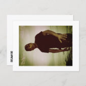 Approachable Wolf Post Card Print Postkarte (Vorne/Hinten)