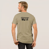 Approachable Wolf Tee Shirt (Rückseite voll)
