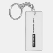 AppSec Keyring Schlüsselanhänger (Vorderseite links)