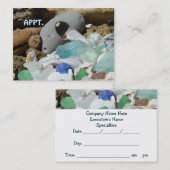 APPT. Karten Strand Seaglass Erinnerungs-Karte (Vorne/Hinten)