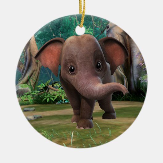 Appu Keramik Ornament (Vorne)