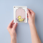 appx 4x5 Kinderdusche Geschenk oder Beutel Tag Flyer (Gruppe)