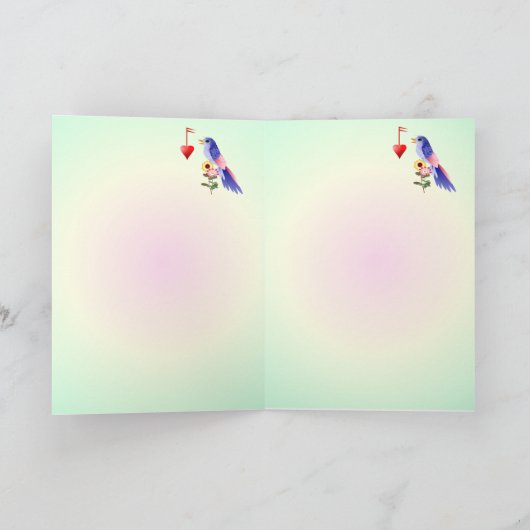 'Appy Valentinstag Feiertagskarte (Innenseite)