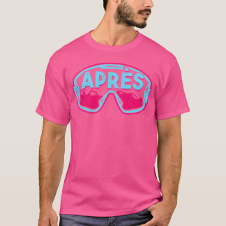 Apr s Retro-Ski-Schneebrett-Vintage-80er-90er-Skif T-Shirt
