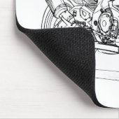 Apr Tuono2009 Mousepad (Ecke)