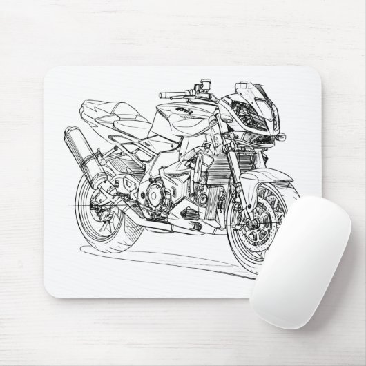 Apr Tuono2009 Mousepad (Mit Mouse)