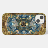 Aprallet Baxter viktorianisches Monogramm iPhone Hülle (Rückseite (Horizontal))
